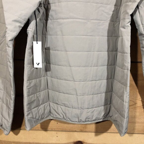 NEW Vassa Madrone 1/2 Snap Button Pullover Quilted Mens Size Medium Hiking Beige - Picture 11 of 14